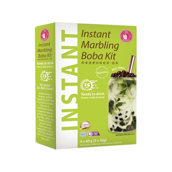 Instant Boba Kit Matcha, grüner Tee 240g