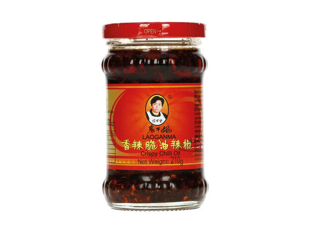 Laoganma Chili in Öl/ Knuspriges Chiliöl/ Crispy chilioil 210g