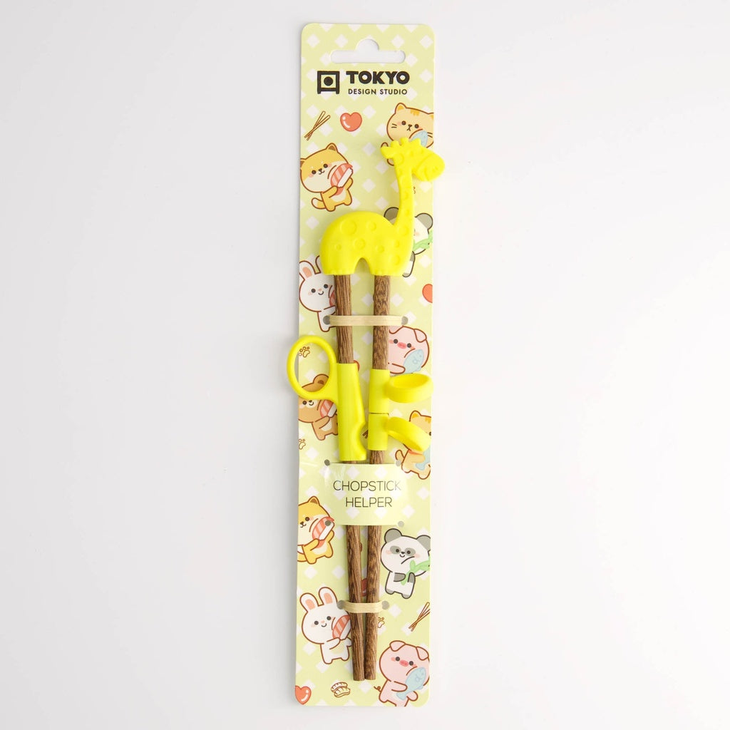 Kinderstäbchen gelbe Giraffe