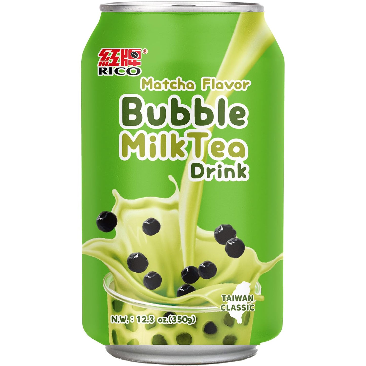 Bubble Milk Tea Matcha 340ml