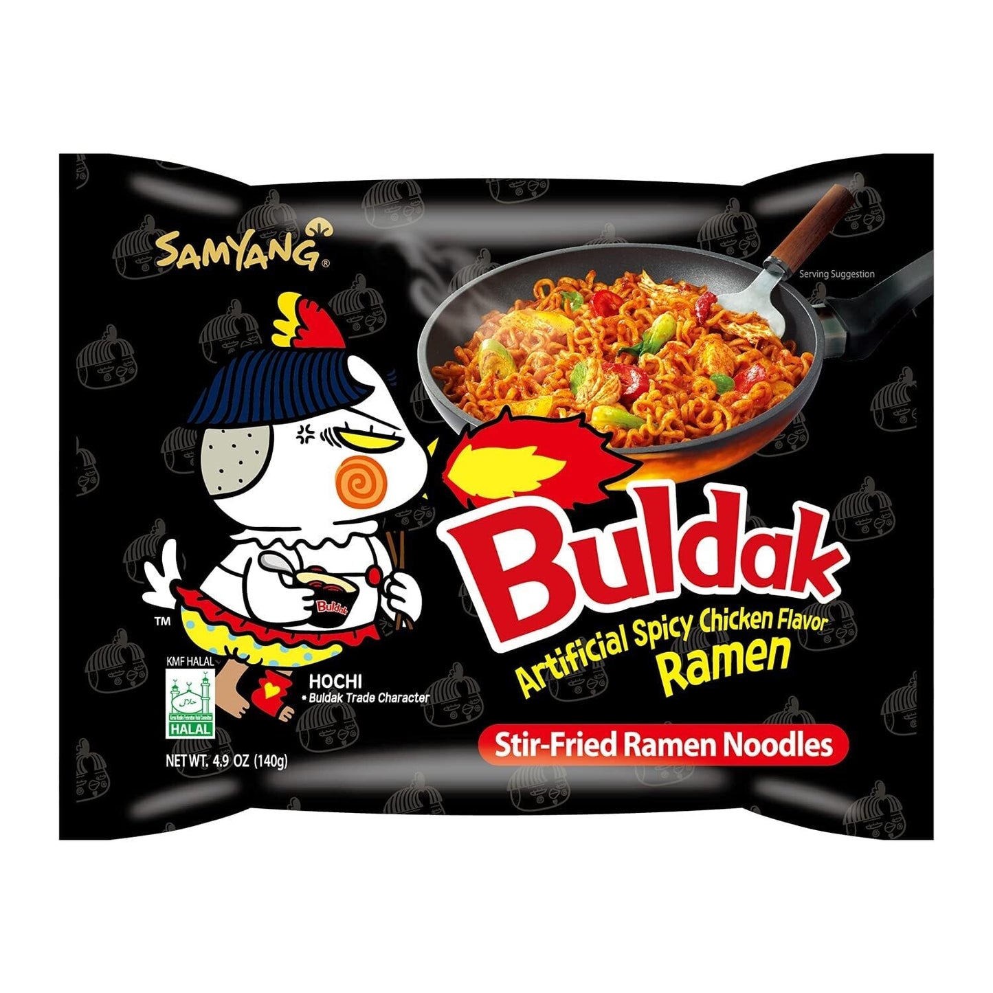 SAMYANG Buldak Hot Chicken Flavor stir fry 140g