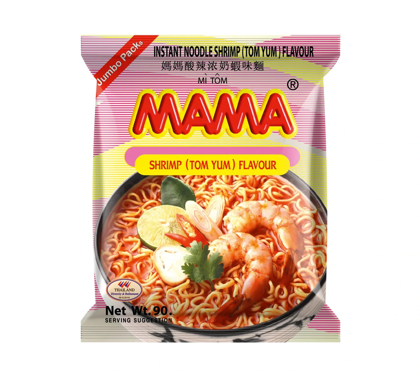 MAMA Shrimp Tom Yum Flavour 90g