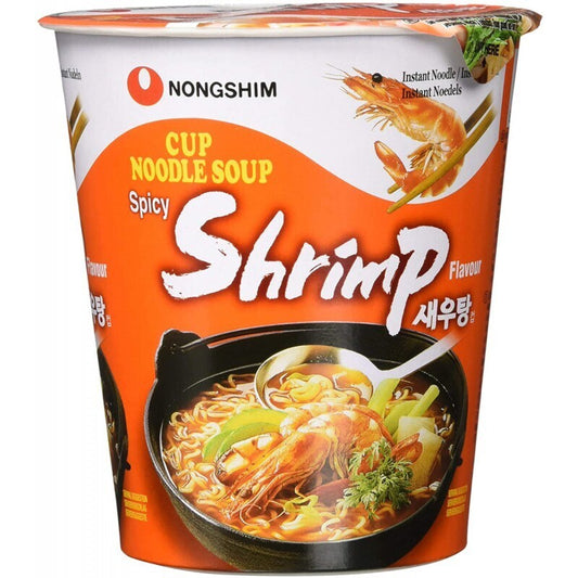 Nongshim Spicy Shrimp Noodle Cup 67g