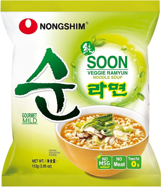 Nongshim Soon Veggie Ramyun 112g