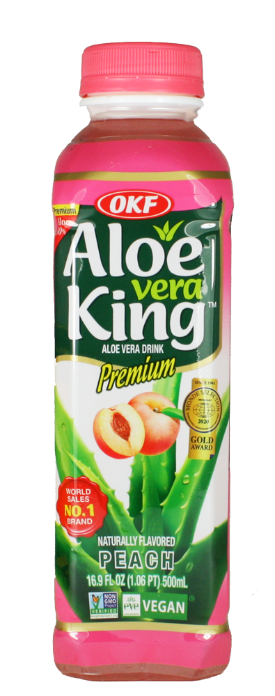 OKF Aloe Vera King Peach 500ml