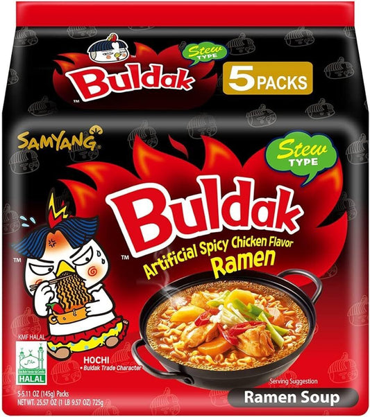 SAMYANG Buldak Stew Type 5er Pack 725g