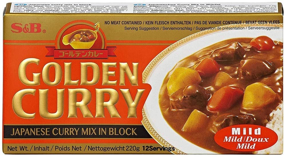 S&B mildes japanisches Curry 220g