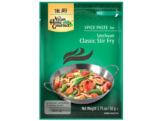 AHG Classic Stir Fry Szechuan Gewürzpaste 50g