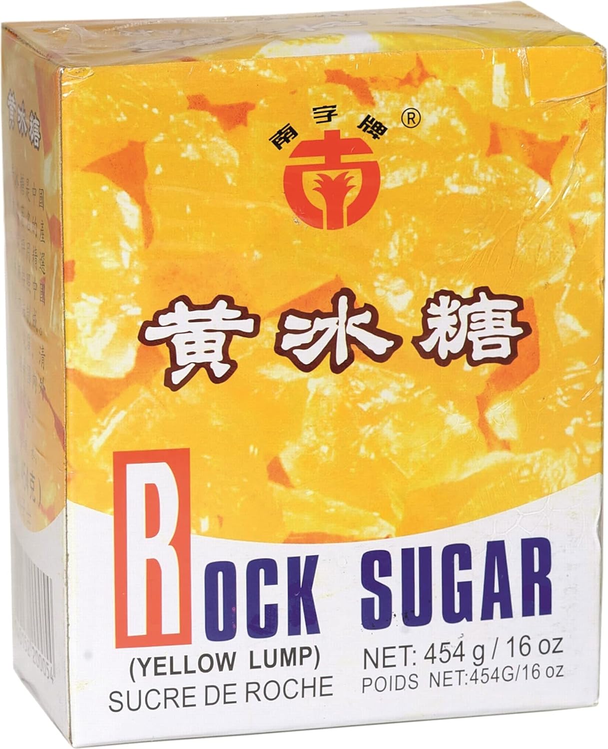 SOUTH WORD Rock Sugar gelber Zucker 454g