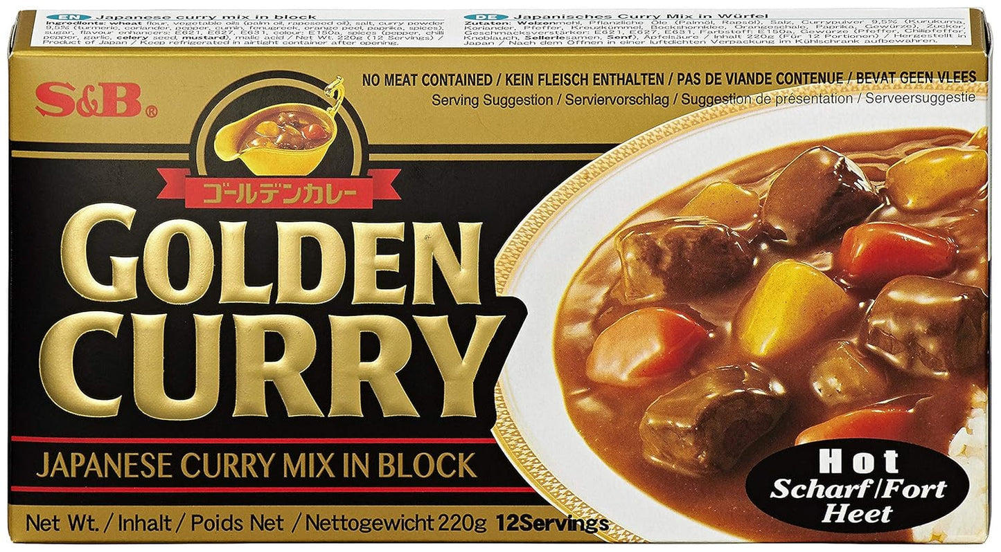 S&B scharfes japanisches Curry 220g