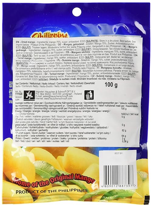 PHILIPPINE BRAND getrocknete Mango 100g