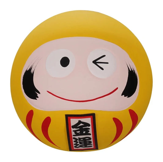 Daruma Gelb 6x6x6cm