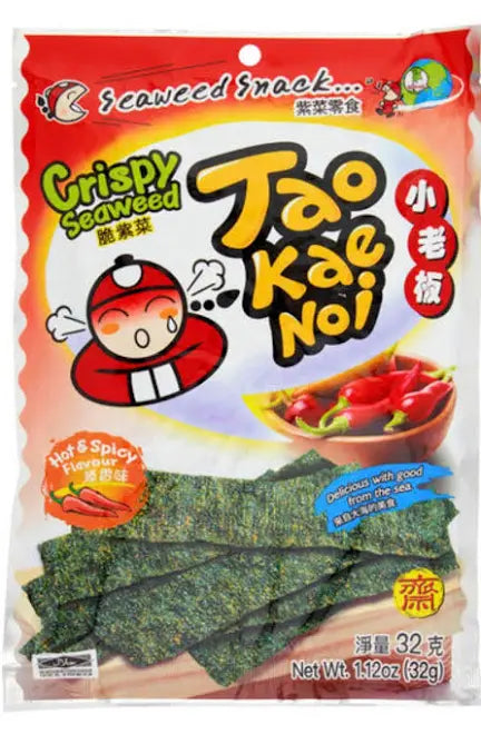 Tae Kae Noi Algensnack Hot&Spicy Flavor 59g