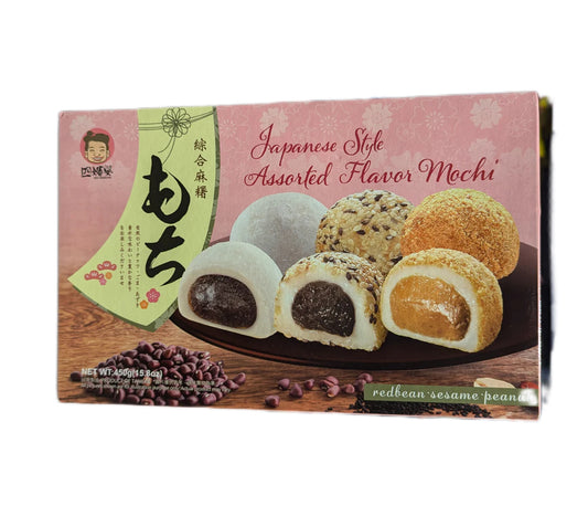 Mochi Mix SESAM, Erdnuss, rote Bohne 450g