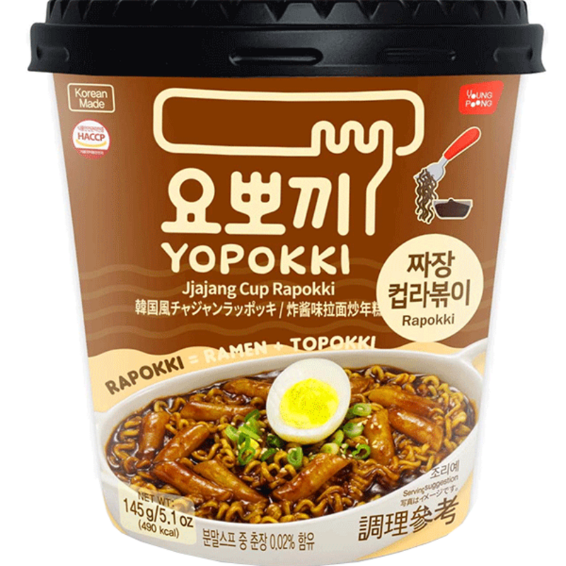 Yopokki Rapokki Jjajang Cup 145g