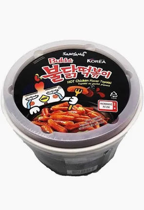 Samyang Buldak HOT Chicken Flavor Topokki - 185g