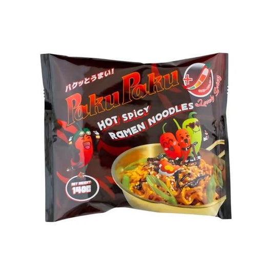 PakuPaku Hot Spicy Ramen Noodles 140g