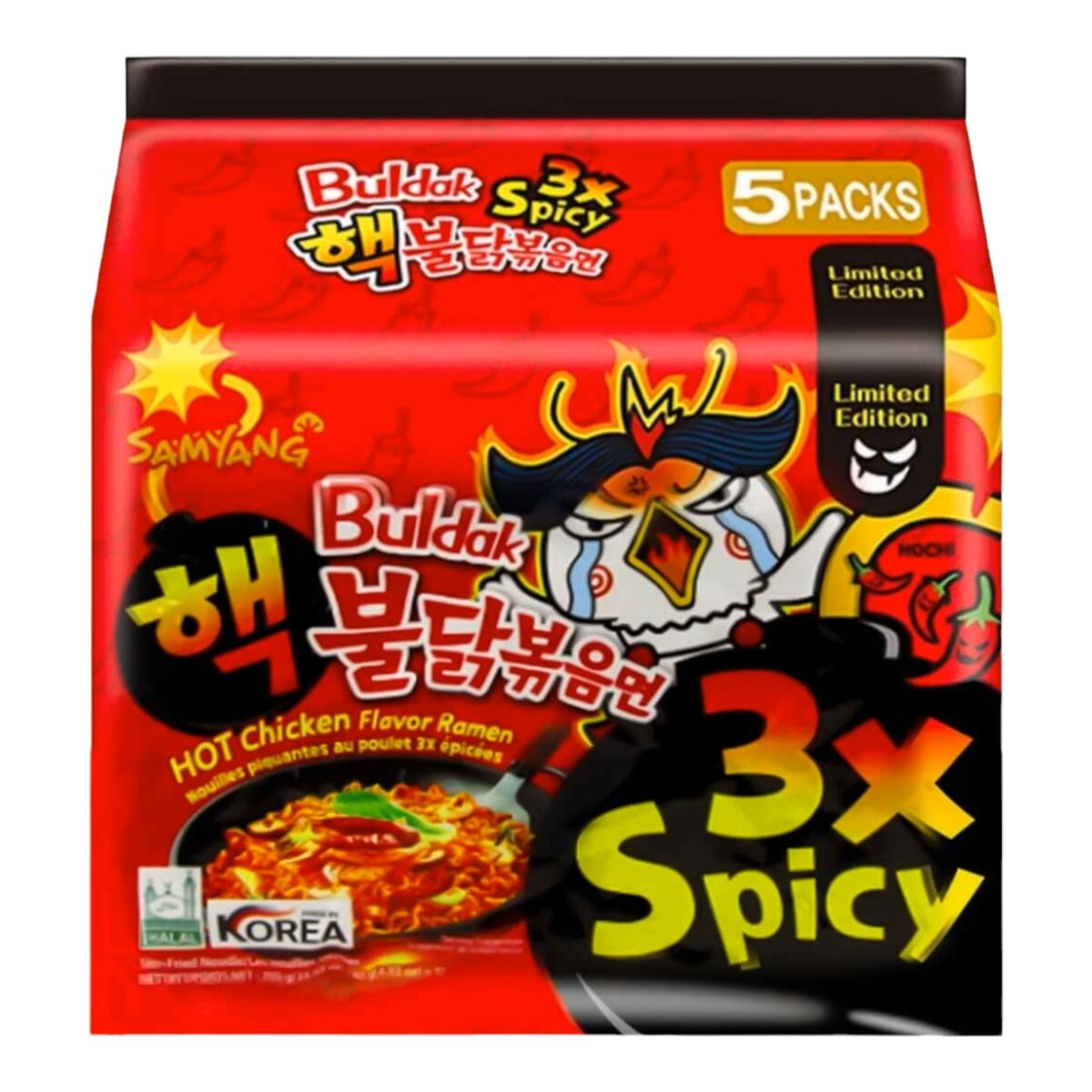 SAMYANG Buldak Hot Chicken Flavour 3xSpicy 600g